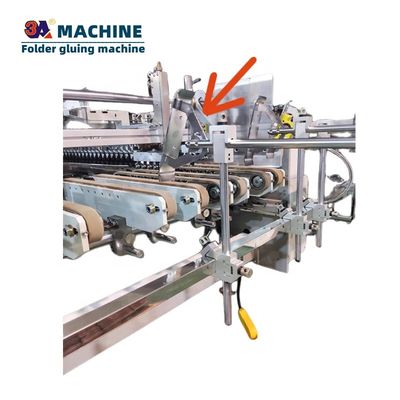 Handgetriebene Kastenaufklebmaschine Ersatzteile für automatische Kastenaufklebmaschine