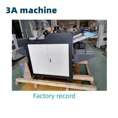 150g-550g Karton-Laminationsmaschine für einfache Bedienung und glattes Flöten-Lamination