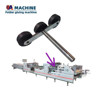 Automatische Klebmaschine für das Falten und Einfügen von Ersatzteilen