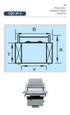 CQT-JP-2 Pneumatische Schwingung Papier Jogger Maschine für Papierschneidemaschine 600 kg