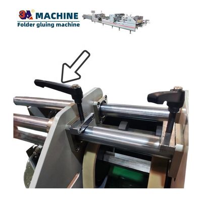 Automatische Schachtelklappmaschine Kleberteile für 18cm*15cm*10cm Schachteln Zustand