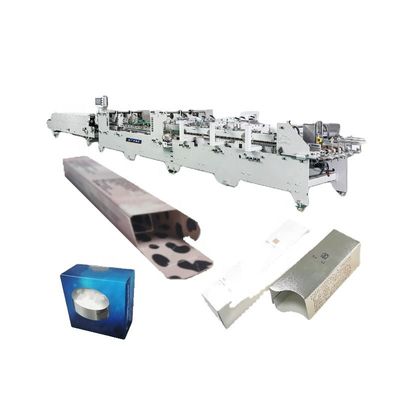 Kartonfalten Kleber Halbautomatische Ordner Kleber Maschine für Box Kleber Maschine 380V3P