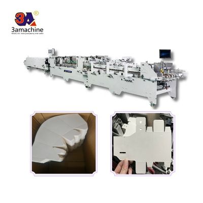 Kartonfalten Kleber Halbautomatische Ordner Kleber Maschine für Box Kleber Maschine 380V3P