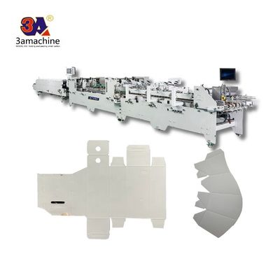 Kartonfalten Kleber Halbautomatische Ordner Kleber Maschine für Box Kleber Maschine 380V3P