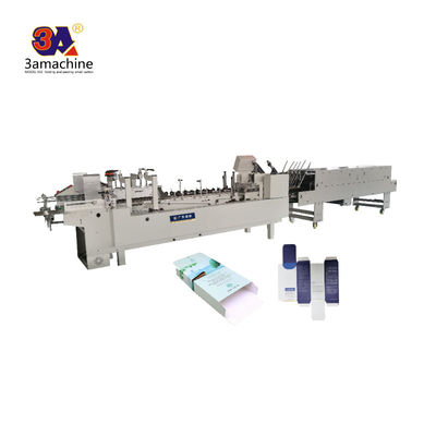 Kasten ausgeklappt Breiteste Papiergröße 600 mm Automatische Kaste Klappmaschine Klebmaschine Ordner Klebstoff