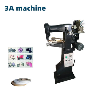 CQT-TJ Manuelle steife Papierbox Eckband Klebmaschine Boden Haken Ordner Kleber