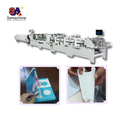 End Auflistung Papierbox Automatische Klebe-Maschine Karton-Folder Kleber zum Falten von Karton