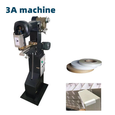 PLC-Kernkomponenten CQT-TJ Manuelle starre Papierbox Eckband Klebmaschine Ordnerklebstoff