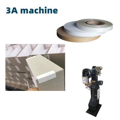 PLC-Kernkomponenten CQT-TJ Manuelle starre Papierbox Eckband Klebmaschine Ordnerklebstoff