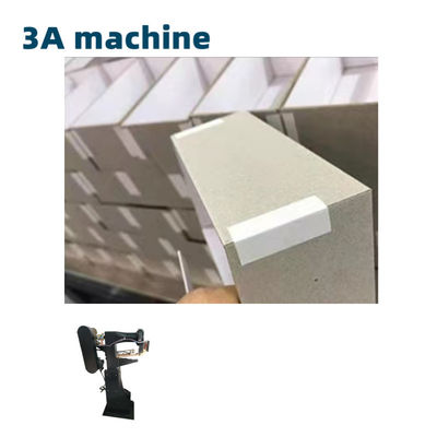 PLC-Kernkomponenten CQT-TJ Manuelle starre Papierbox Eckband Klebmaschine Ordnerklebstoff