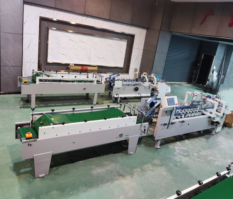 Automatische Folderaufklebermaschine 3ACQ-580D für die industrielle Verpackungslinie