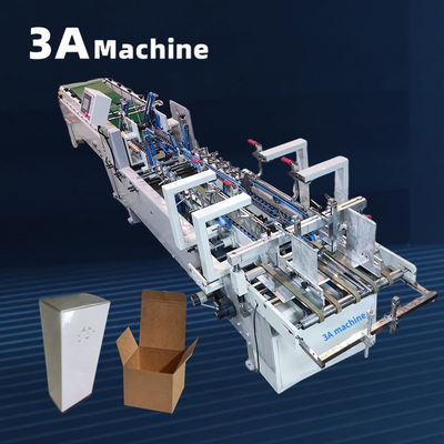 Maschine zur Herstellung von 4-Kanal-Lebensmittelboxen mit Papierkaltklebemitteln und hoher Arbeitsgeschwindigkeit