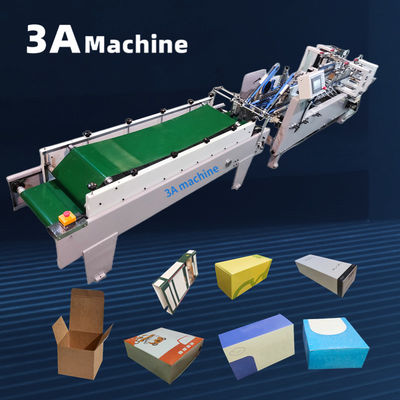 Mechanisch angetriebene Art Papier Material Ordner Kleber für geeignete Box zu erschwinglichen Preisen