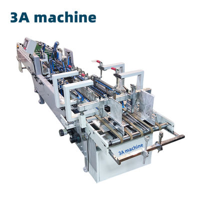 Hochklappbare Klebmaschine für andere Produkte 3ACQ 580D Modell 250 m/min Arbeitsgeschwindigkeit