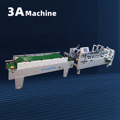Hochklappbare Klebmaschine für andere Produkte 3ACQ 580D Modell 250 m/min Arbeitsgeschwindigkeit