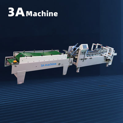 Hochklappbare Klebmaschine für andere Produkte 3ACQ 580D Modell 250 m/min Arbeitsgeschwindigkeit