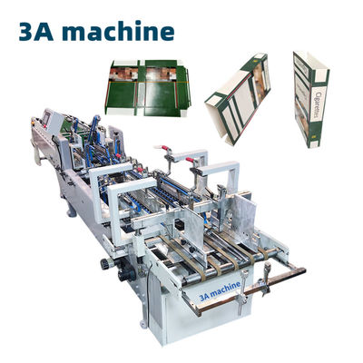 Lebensmittelherstellung 6 Ecke Box Folder Gluer Maschine einfach zu bedienen und pünktliche Lieferung