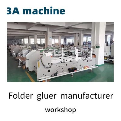Lebensmittelherstellung 6 Ecke Box Folder Gluer Maschine einfach zu bedienen und pünktliche Lieferung