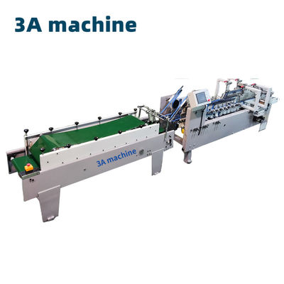 Betriebsgeschwindigkeit 250 m/min für die automatische Kleber-Foldermaschine Teile von Wellflexboxen