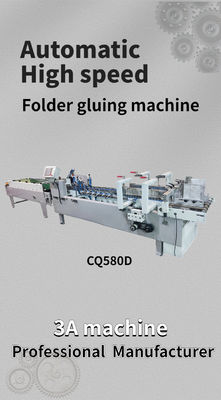 3ACQ 580D Halbautomatische Druckmaschine Folder Gluermaschine Ersatzteile für Papiermaschine