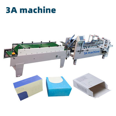 3ACQ 580D Klebkartonmaschine Mobile Ordnermaschine leicht zu installieren Kleine Größe