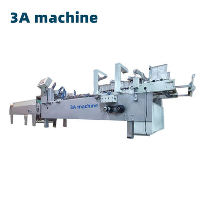250 m/min Geschwindigkeit 3ACQ*580 Edg Gluer Folder Glue Machine Papierbox Machinery