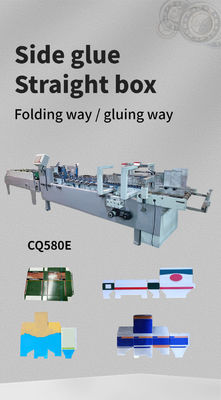 3ACQ-580E Papierklebmaschine Ordner Gluer Gürtel für glatte und präzise Falten