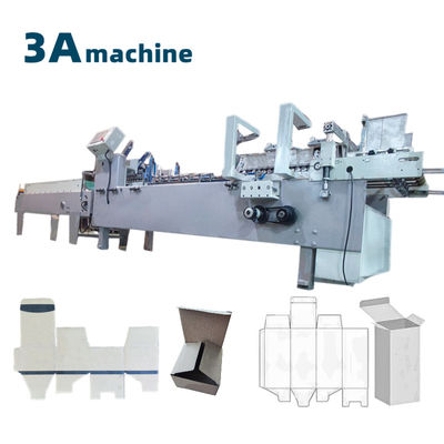 380v Automatischer Flexo-Folder-Kleber für Papierklebermaschinen