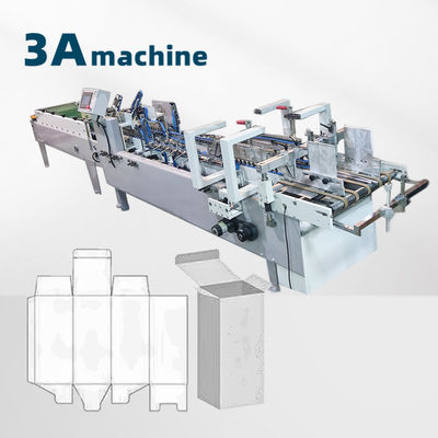 6*1*1.35M Halbautomatische Ordnerklebmaschine für Kartonkartonordnerklebmaschine 130mm-500mm