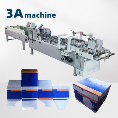 6*1*1.35M Halbautomatische Ordnerklebmaschine für Kartonkartonordnerklebmaschine 130mm-500mm