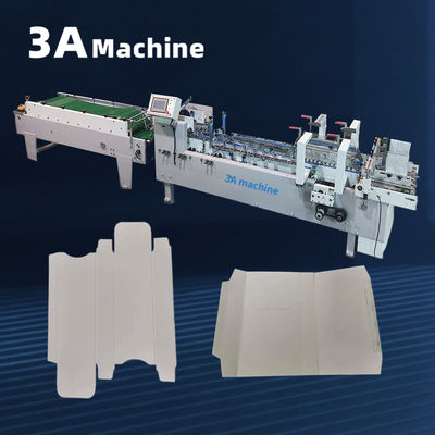 PLC-Steuerung automatische Schachtel Falten und Kleben Maschine 380V Zh700d