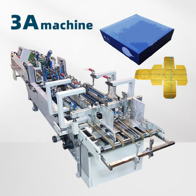High Speed Folder Gluer Machine für Papiermaterial und Box ausgebreitet breiteste Papiergröße
