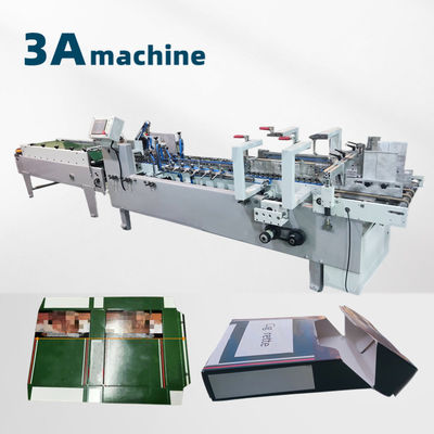 Geschwindigkeit 4-Ecke-Box-Folder-Gluer Karton-Box Auto-Folder Gluer Maschine Computerisiert Ja