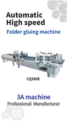 Mini-PLC-gesteuerte Ordner-Klebmaschine für Kleinkarton-Falt- und Kleblösungen