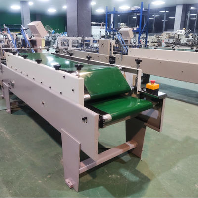 230 m/min Arbeitsgeschwindigkeit Halbautomatische Folderaufklebermaschine Mini Box Folderaufklebermaschine