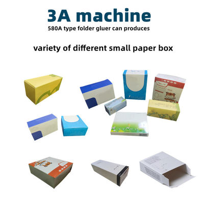 Papierklebmaschine für Lunchboxen 230 m/min Arbeitsgeschwindigkeit Optionale Ausgabeabteilung