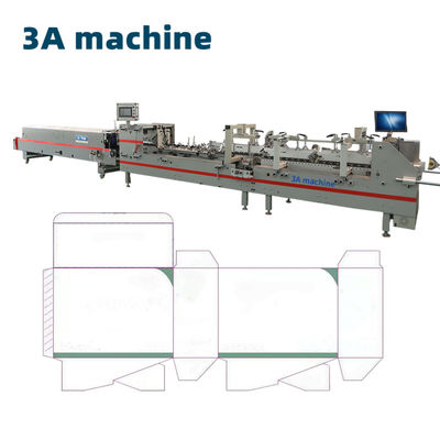 SHH800AG-2 Automatische Bodenverschlussbox Klappklebmaschine für einfache und Boxproduktion