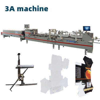 3A PLC SHH 800AG-2 Automatisches Unterverschluss-Folder-Kleber für Sechs-Eck-Box-Verpackungen