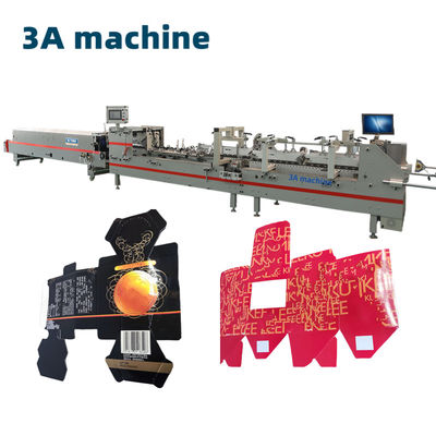 800AG-2 Automatisches Unterschließfach-Folder Gluer mit Geschwindigkeit Flexo-Drucker-Folder-Gluer zh700d