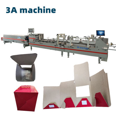 800 mm Max. Größe Automatische Bodenverschluss Klappkleimmaschine für Boxmachinerie