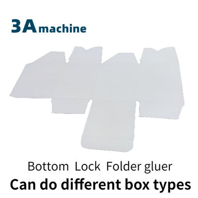 geeignete Box-Fertigungsanlage SHH 800AG-2 Automatische Bodenverschluss Kartonbox-Maschine