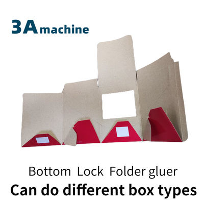 geeignete Box-Fertigungsanlage SHH 800AG-2 Automatische Bodenverschluss Kartonbox-Maschine
