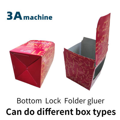 geeignete Box-Fertigungsanlage SHH 800AG-2 Automatische Bodenverschluss Kartonbox-Maschine