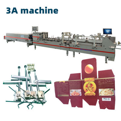 SHH 800AG-2 Automatisches Unterverschluss-Folder-Kleber für Papiermaterial Karton 250g-650g