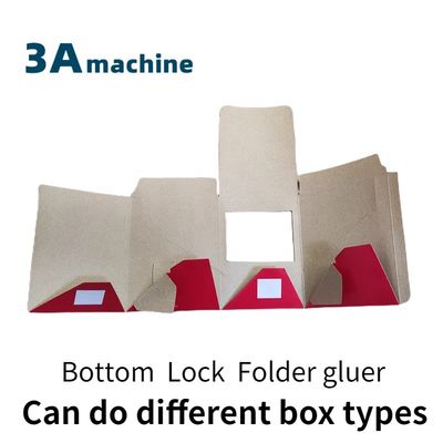 SHH 800AG-2 Automatisches Unterverschluss-Folder-Kleber für Papiermaterial Karton 250g-650g