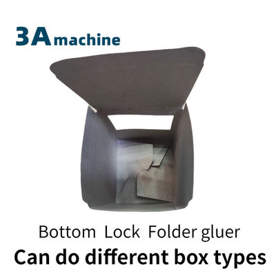 SHH 800AG-2 Automatisches Unterverschluss-Folder-Kleber für Papiermaterial Karton 250g-650g