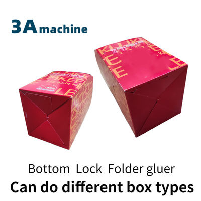 SHH 800AG-2 Automatisches Unterverschluss-Folder-Kleber für Papiermaterial Karton 250g-650g