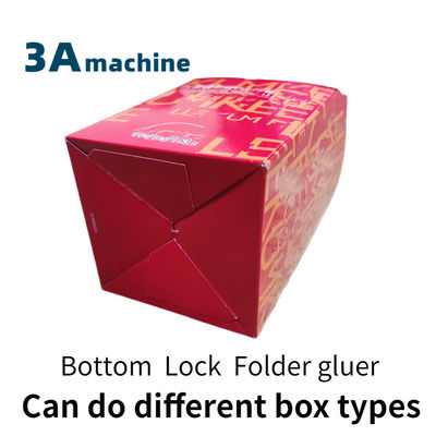 800 mm Maximalgröße Automatische Unterverschlussmappe und Klebermaschine für Karton 250g-650g