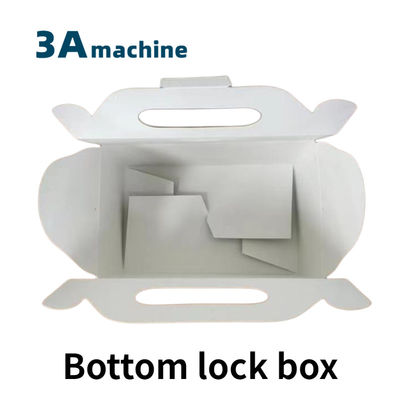 CQT900YG-2 vorgefaltete Verpackungskasse mit Unterverschluss für hohe Produktivität
