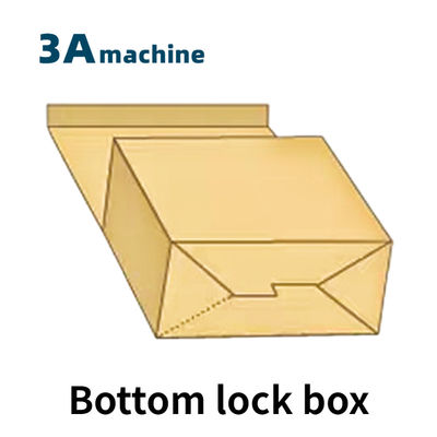 Box Erweiterter CQT 900YG-2 Automatischer Wellkarton-Folder-Kleber für hohe Produktivität